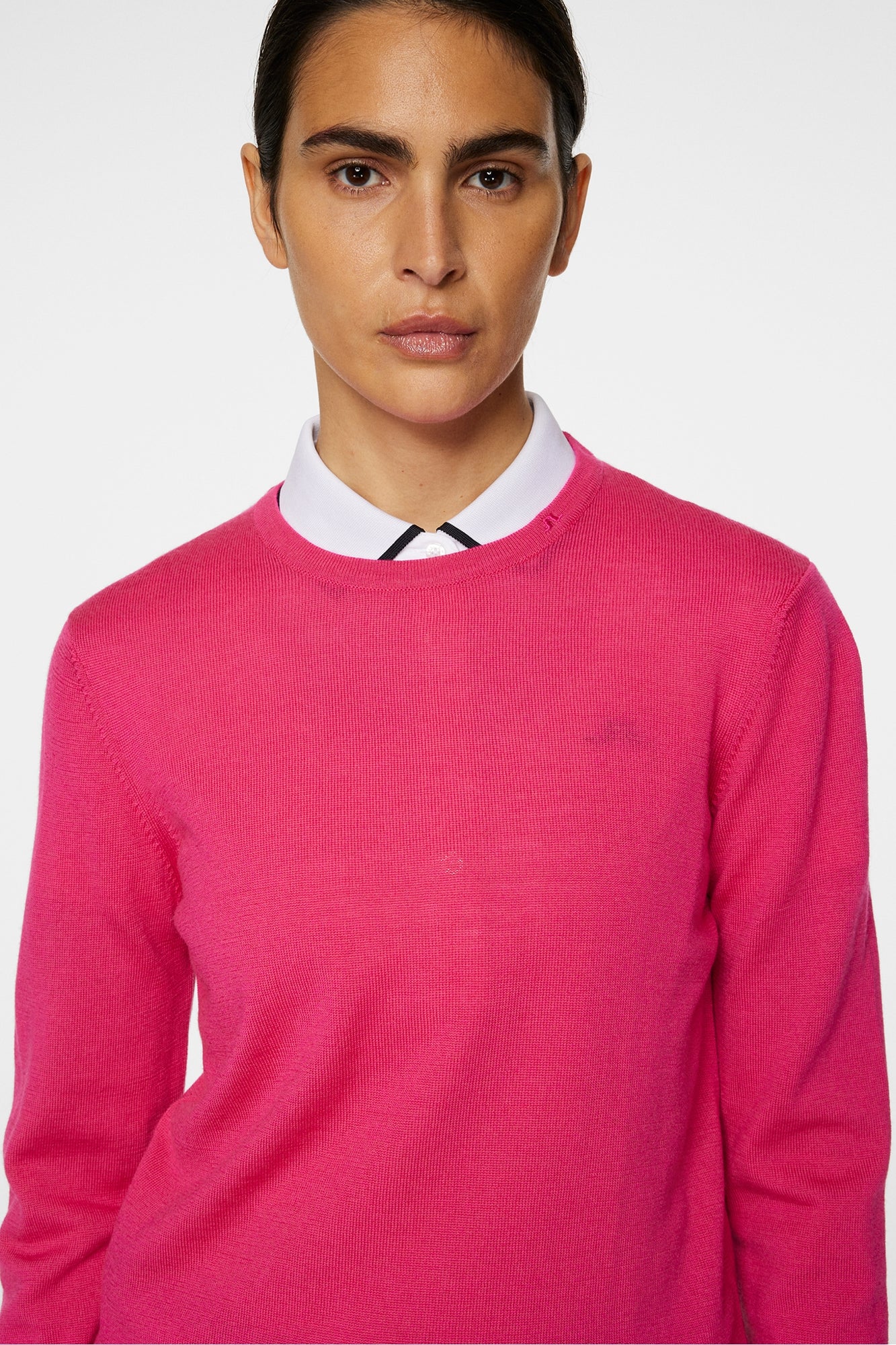 Women | Aria Knitted Sweater | Pink Peacock