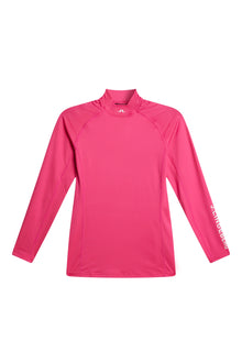 Women | Asa Soft Compression Top | Pink Peacock