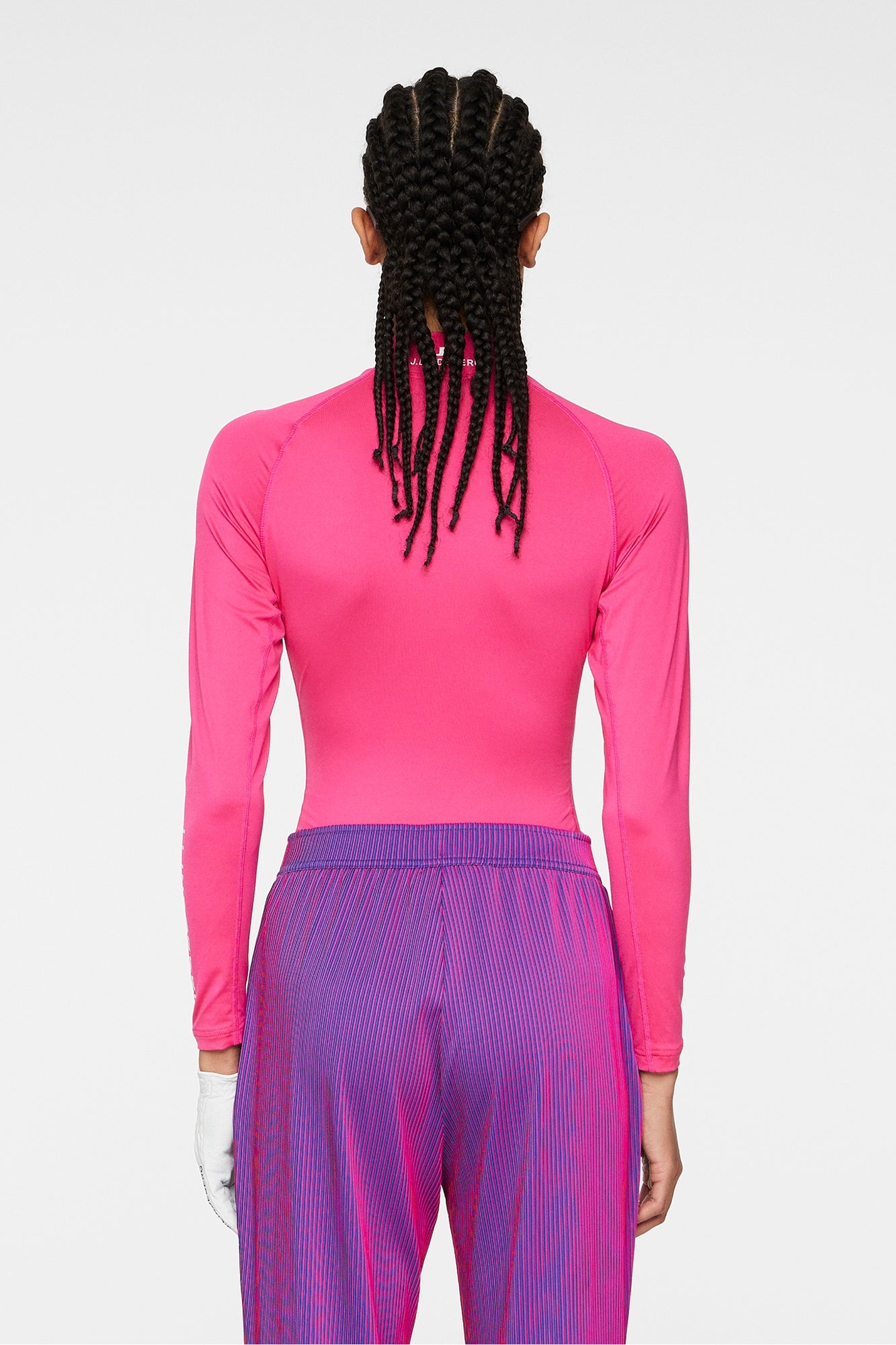 Women | Asa Soft Compression Top | Pink Peacock