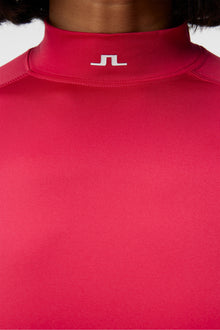 Women | Asa Soft Compression Top | Rose Red
