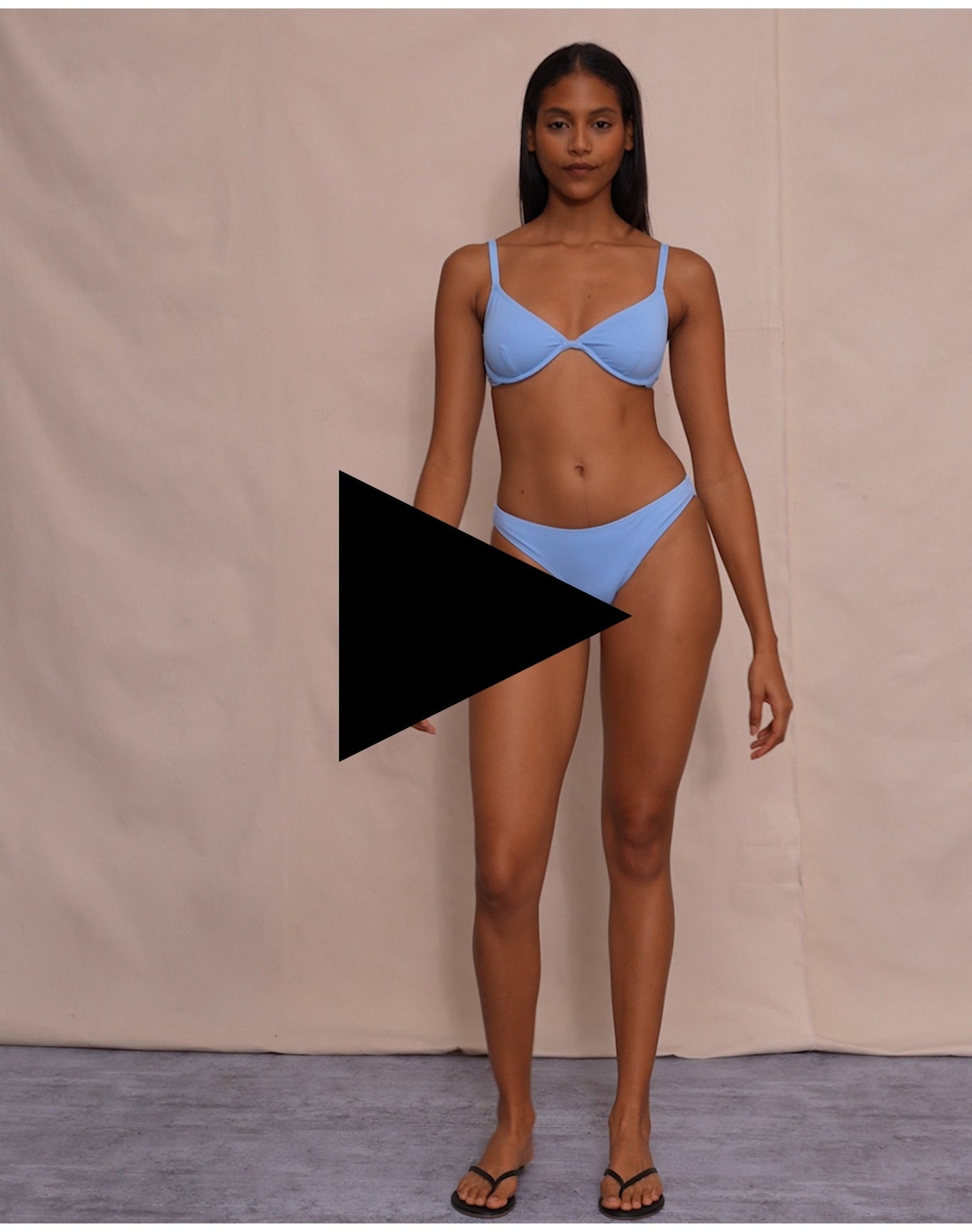 Women | Ashley Tricot Bikini Bottom | Black