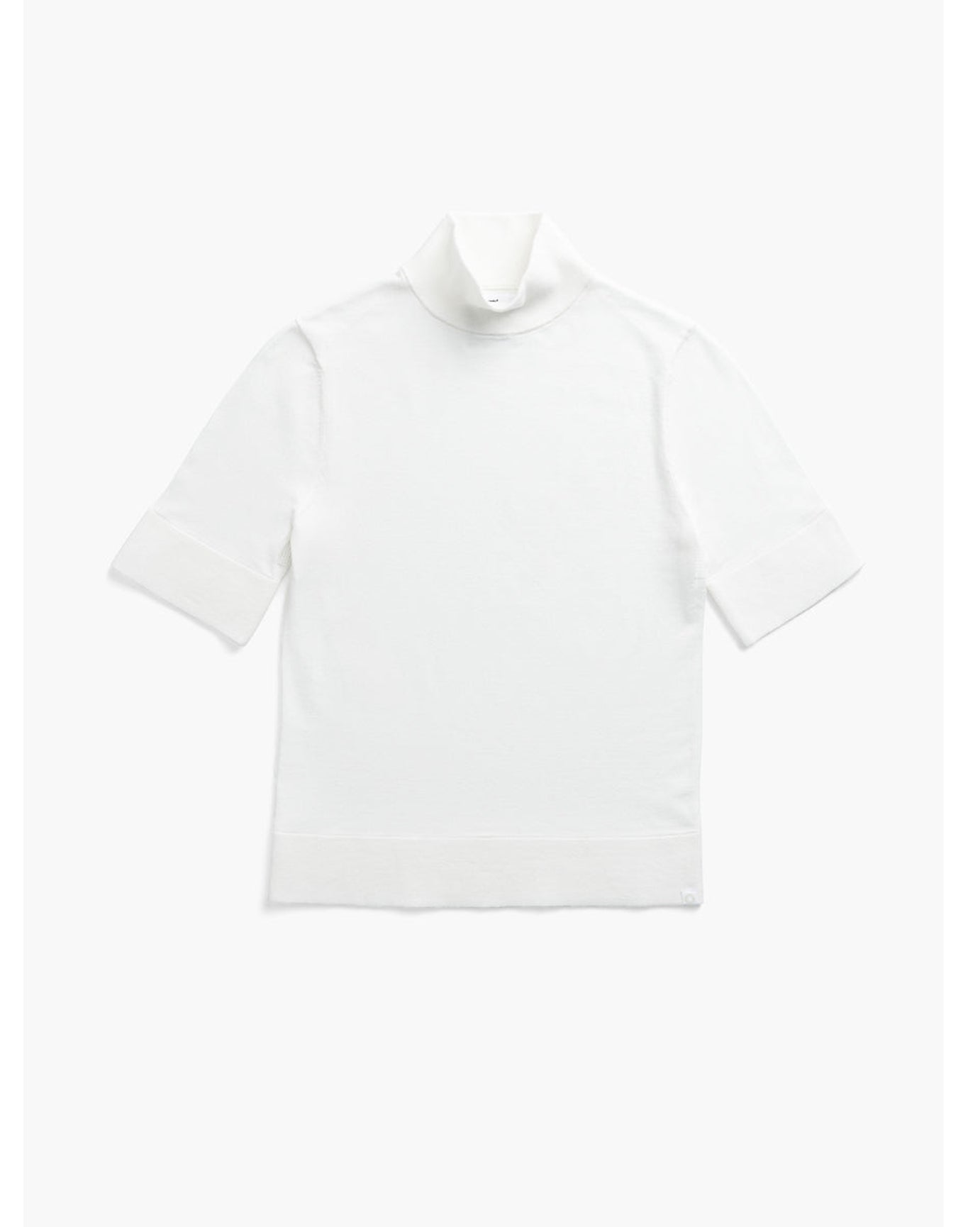 Women | Atlas Air Short Sleeve Mockneck | Bone