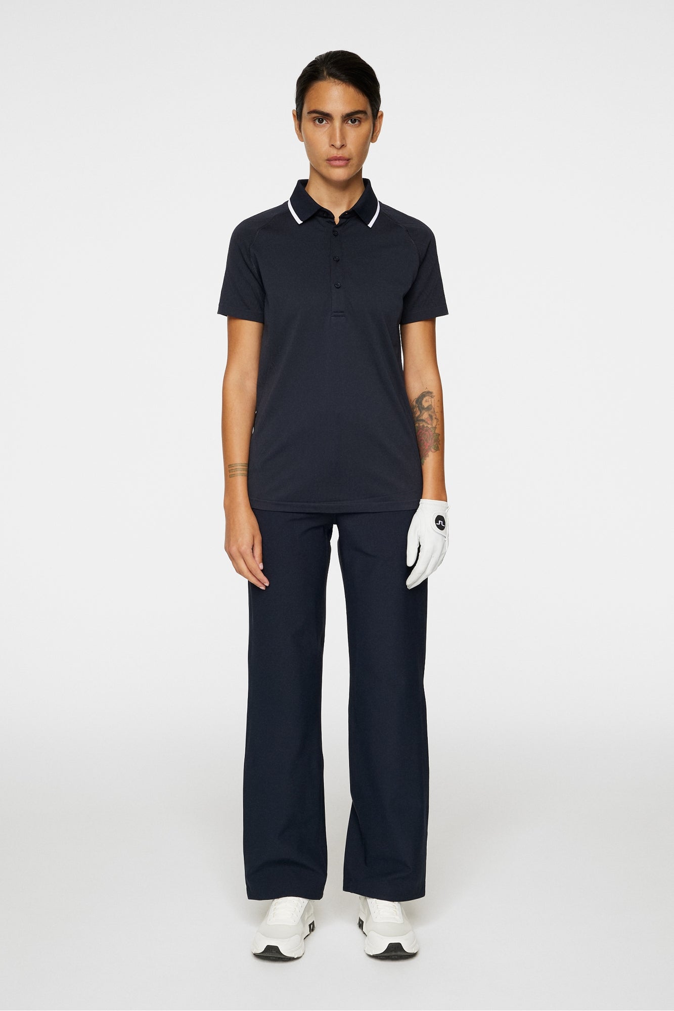 Women | Baily Seamless Polo | JL Navy