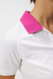 Women | Baily Seamless Polo | White