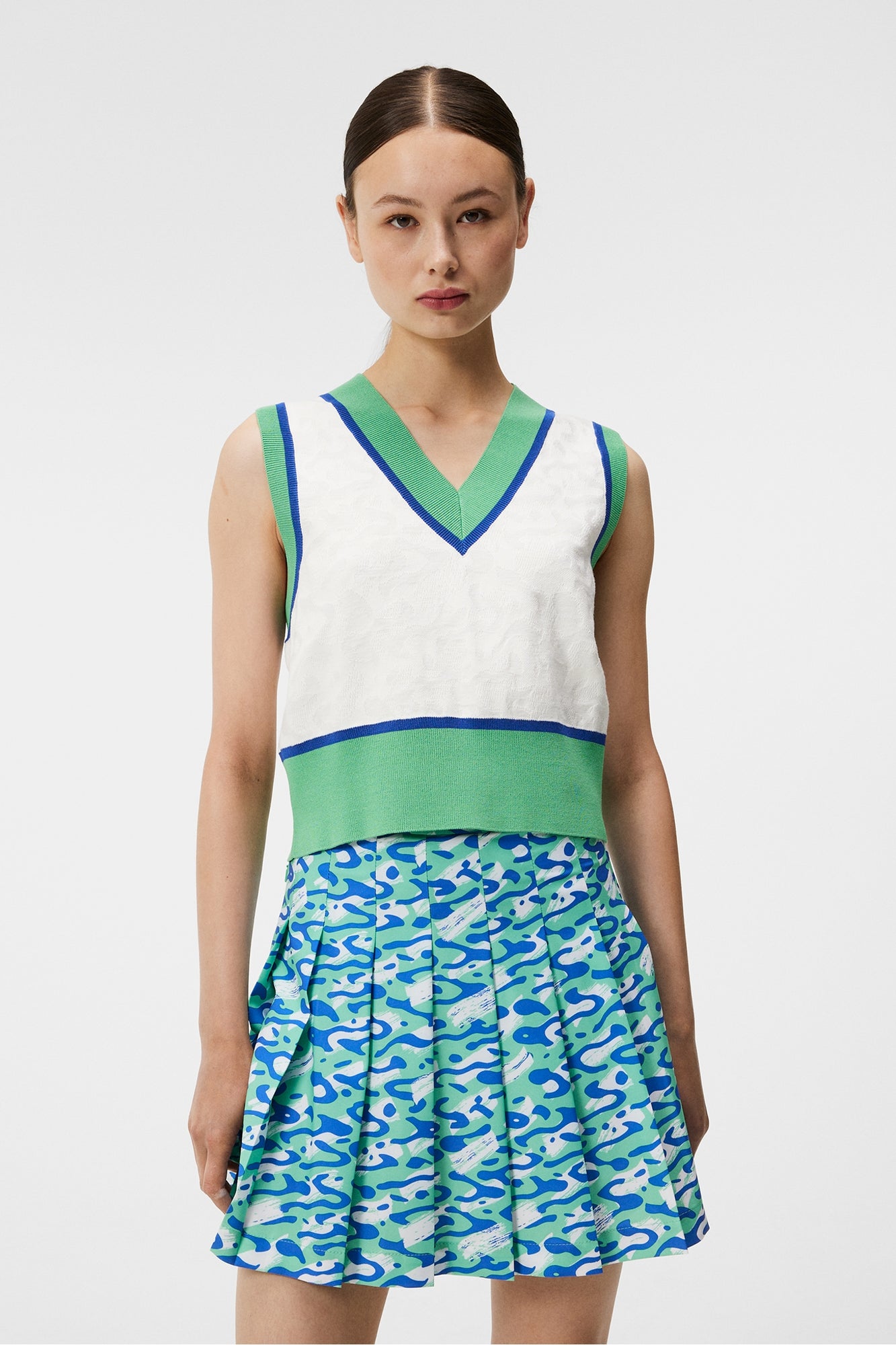 Women | Barbados Knitted Vest | White