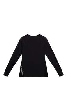 Women | Bella Wool Ls T-Shirt | Black