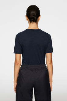 Women | Bella Wool T-Shirt | JL Navy