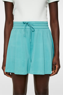 Women | Billie Wide Jersey Shorts | Teal