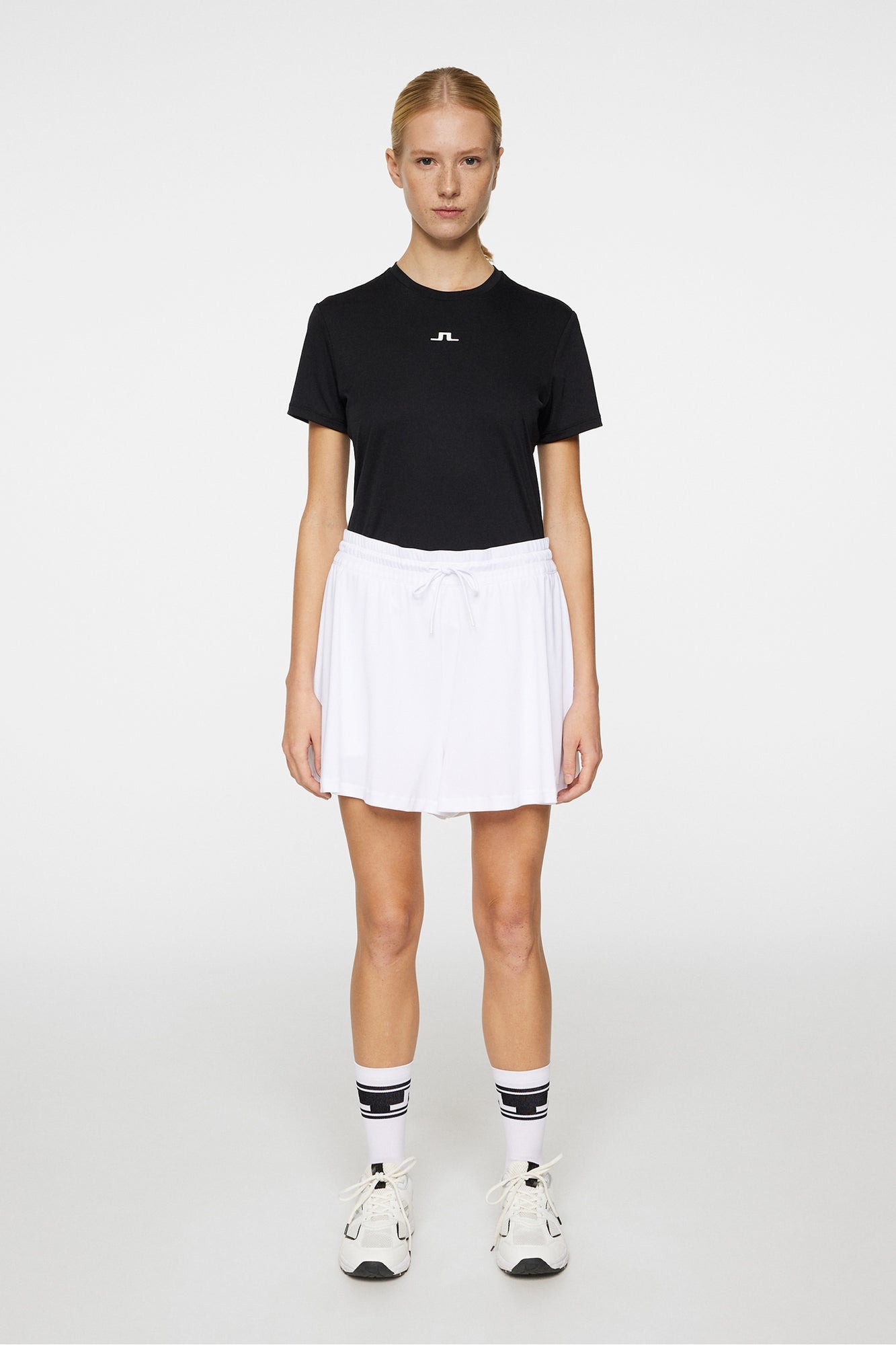 Women | Billie Wide Jersey Shorts | White