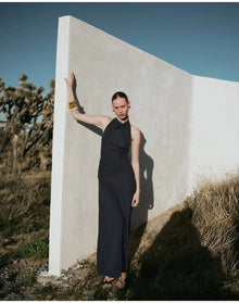 Bobby Dress | Midnight Blue