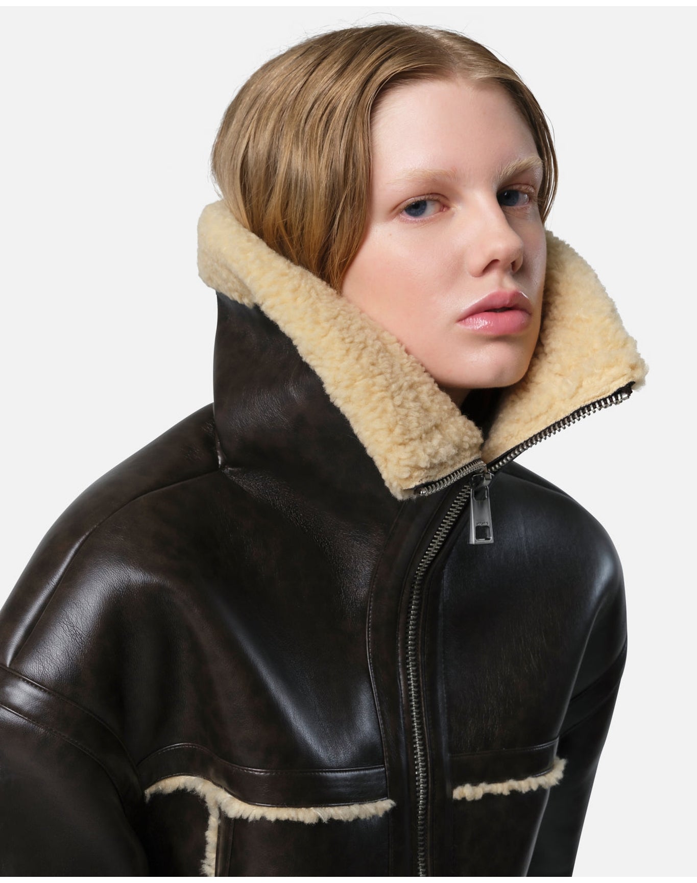 Calina Coat | Java & Sand