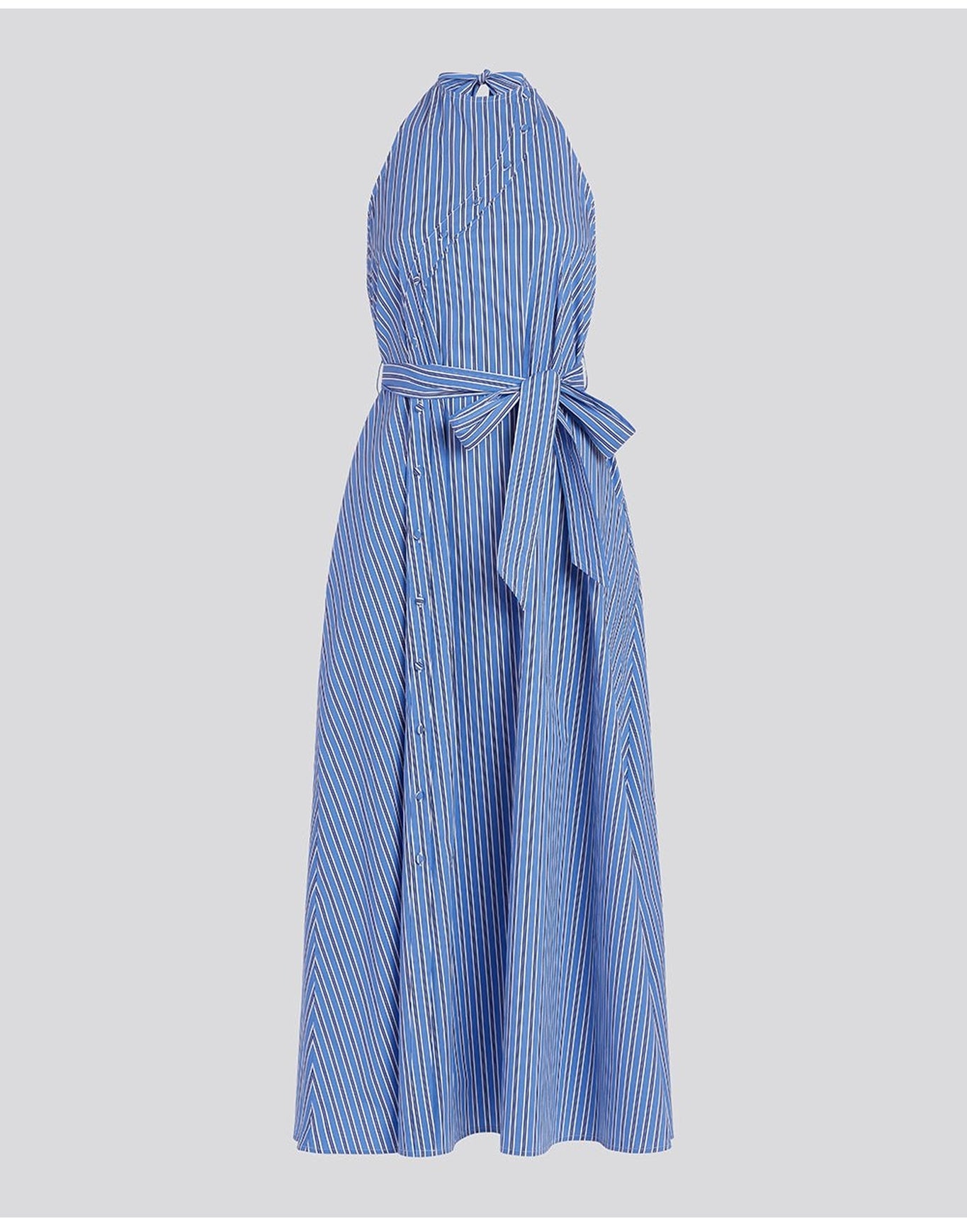 Cara Dress | French Navy Stripe