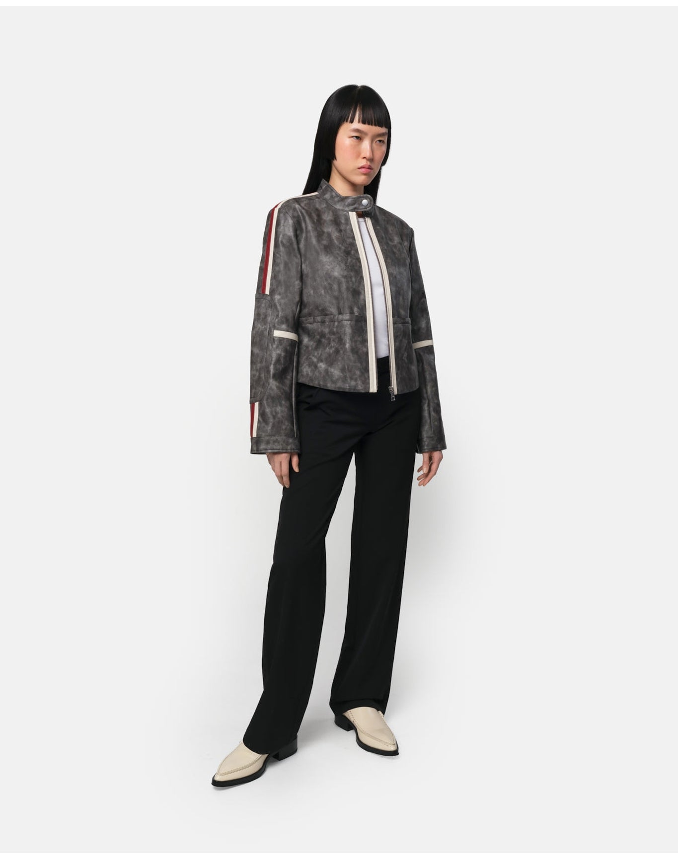 Casey Moto Jacket | Slate