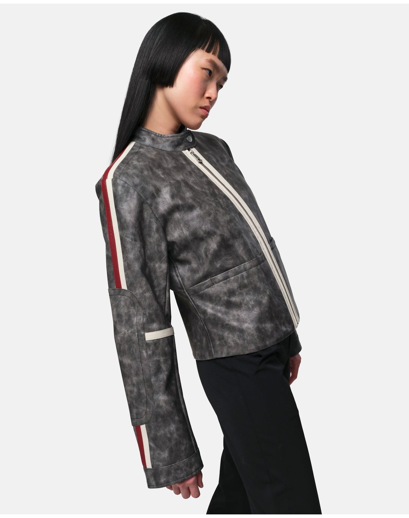 Casey Moto Jacket | Slate