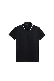 Women | Cecile Jacquard Polo | Black