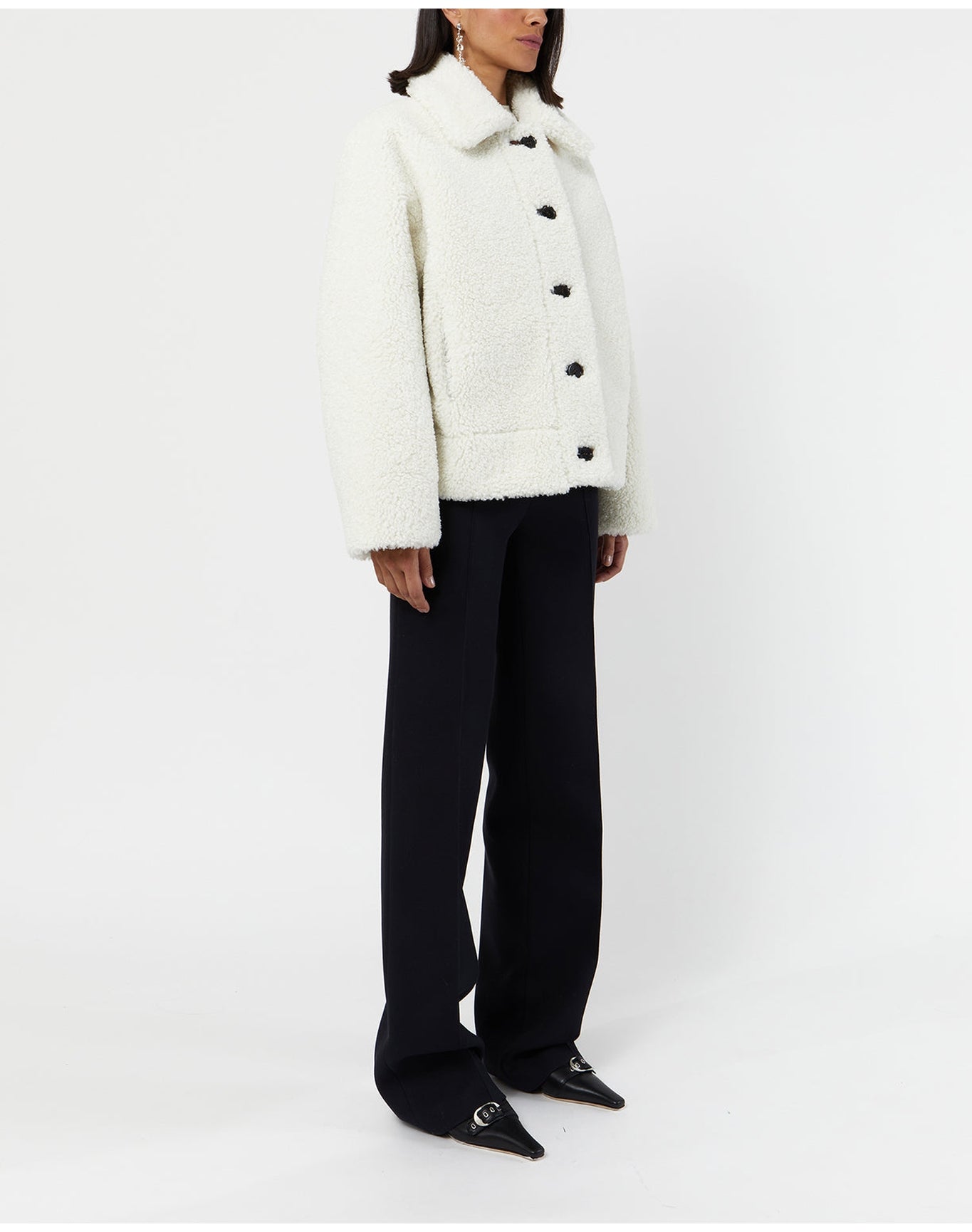 Charlie Reversible Coat | Chocolate & Ivory