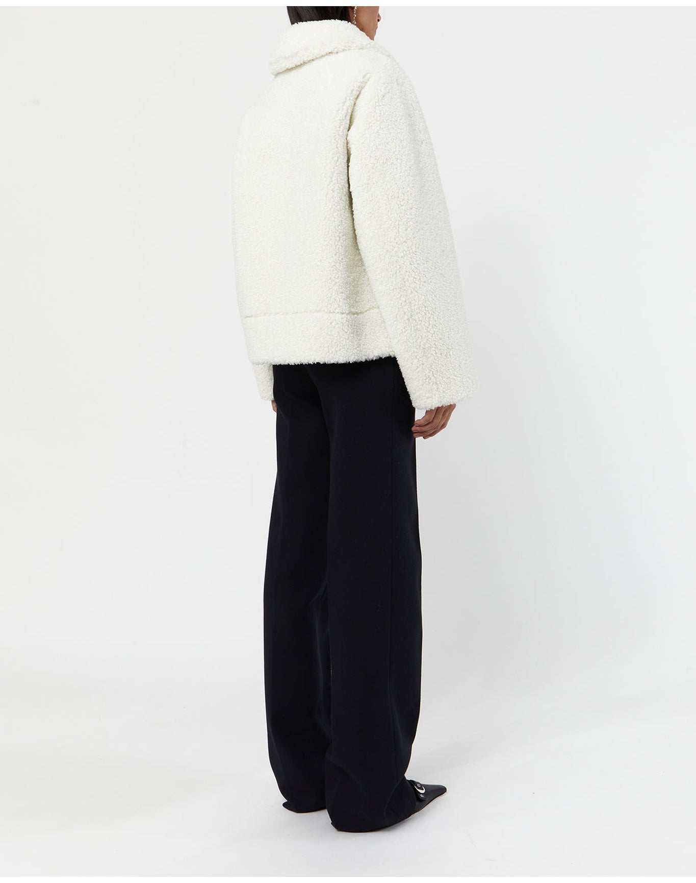 Charlie Reversible Coat | Chocolate & Ivory