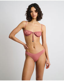 Women | Chiara Bikini Bottom | Clay Rose