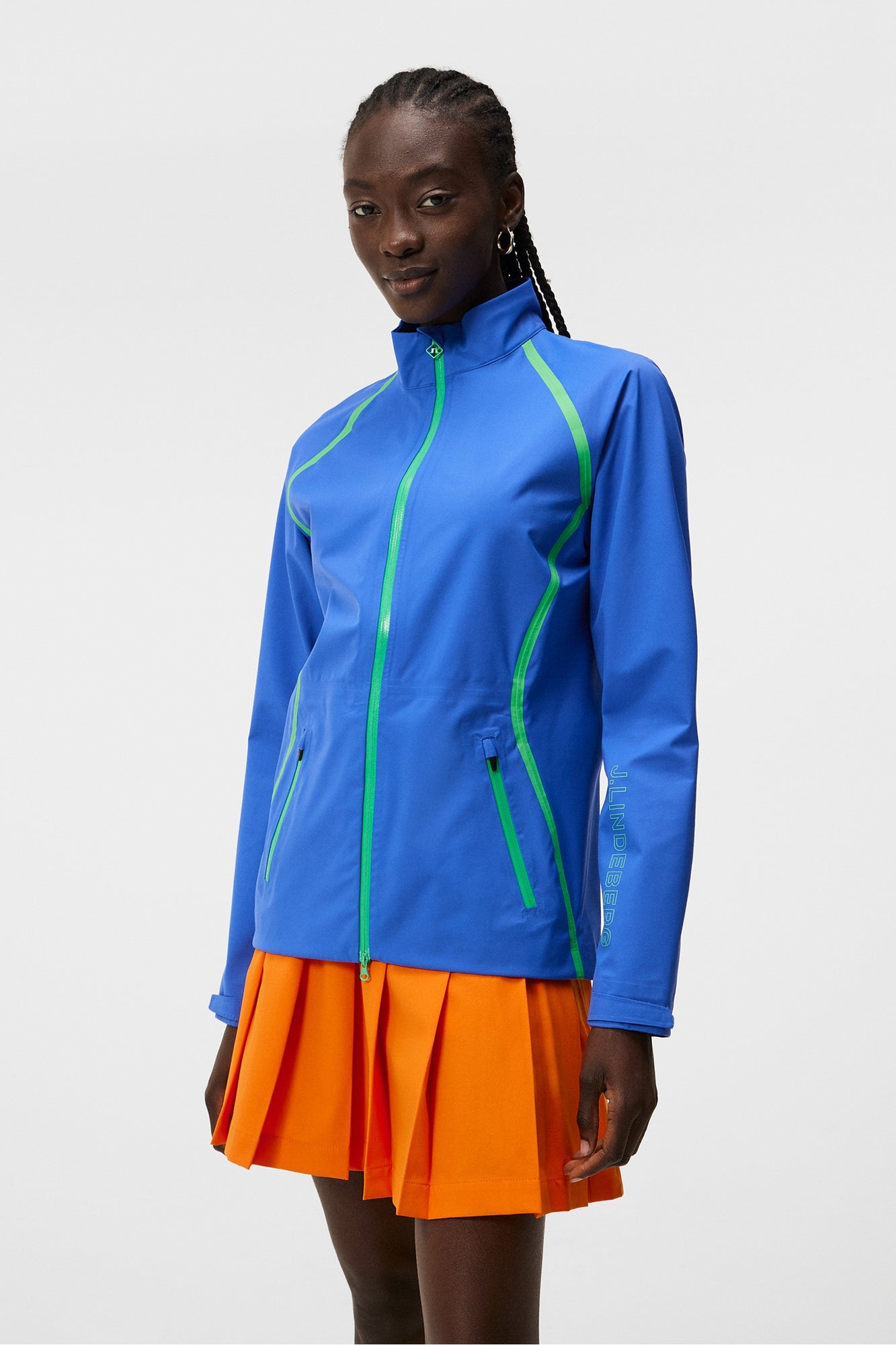 Women | Coral Rain Jacket | Dazzling Blue
