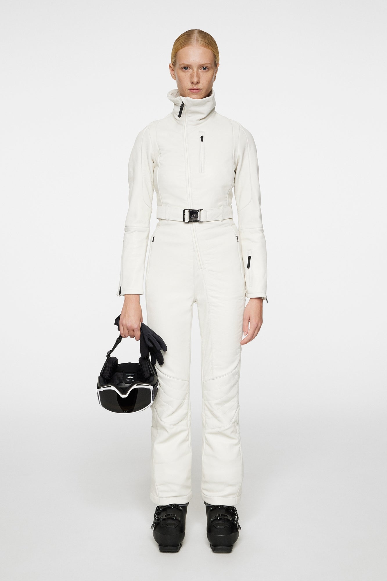 Women | Coyote One Piece Leather | White