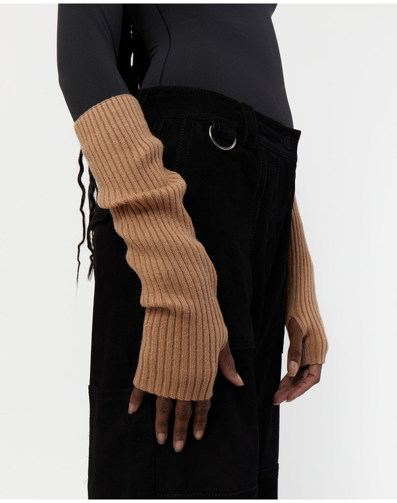 Cynthia Arm Warmers | Beige