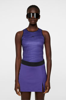 Women | Deia Printed Tank Top | Resonance Deep Wisteria L