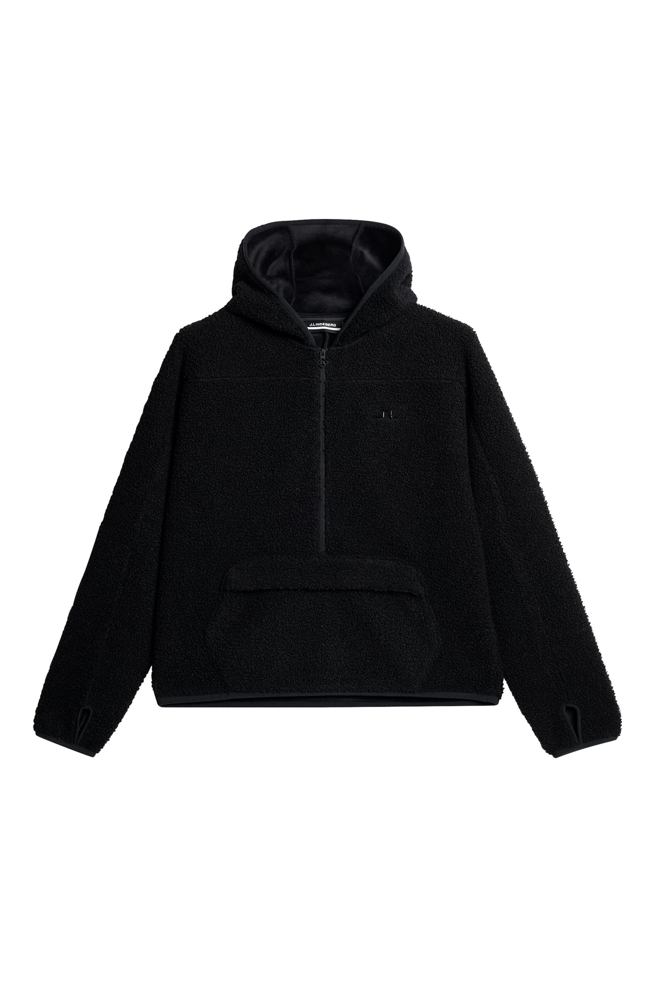 Women | Delise Pile Hoodie | Black