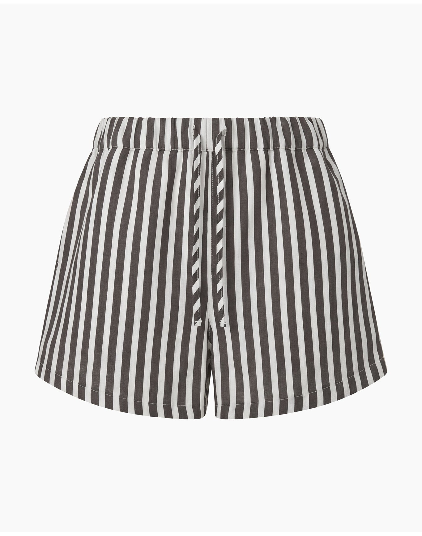 Women | Drawstring Short | Dark Chocolate White