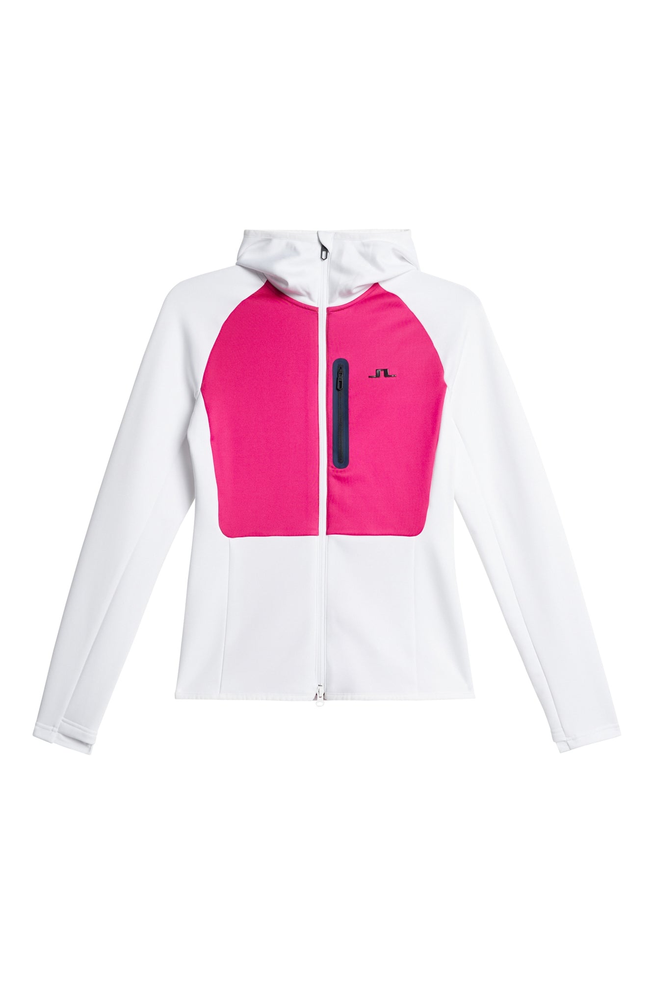 Women | Elana Full Zip Hood | White