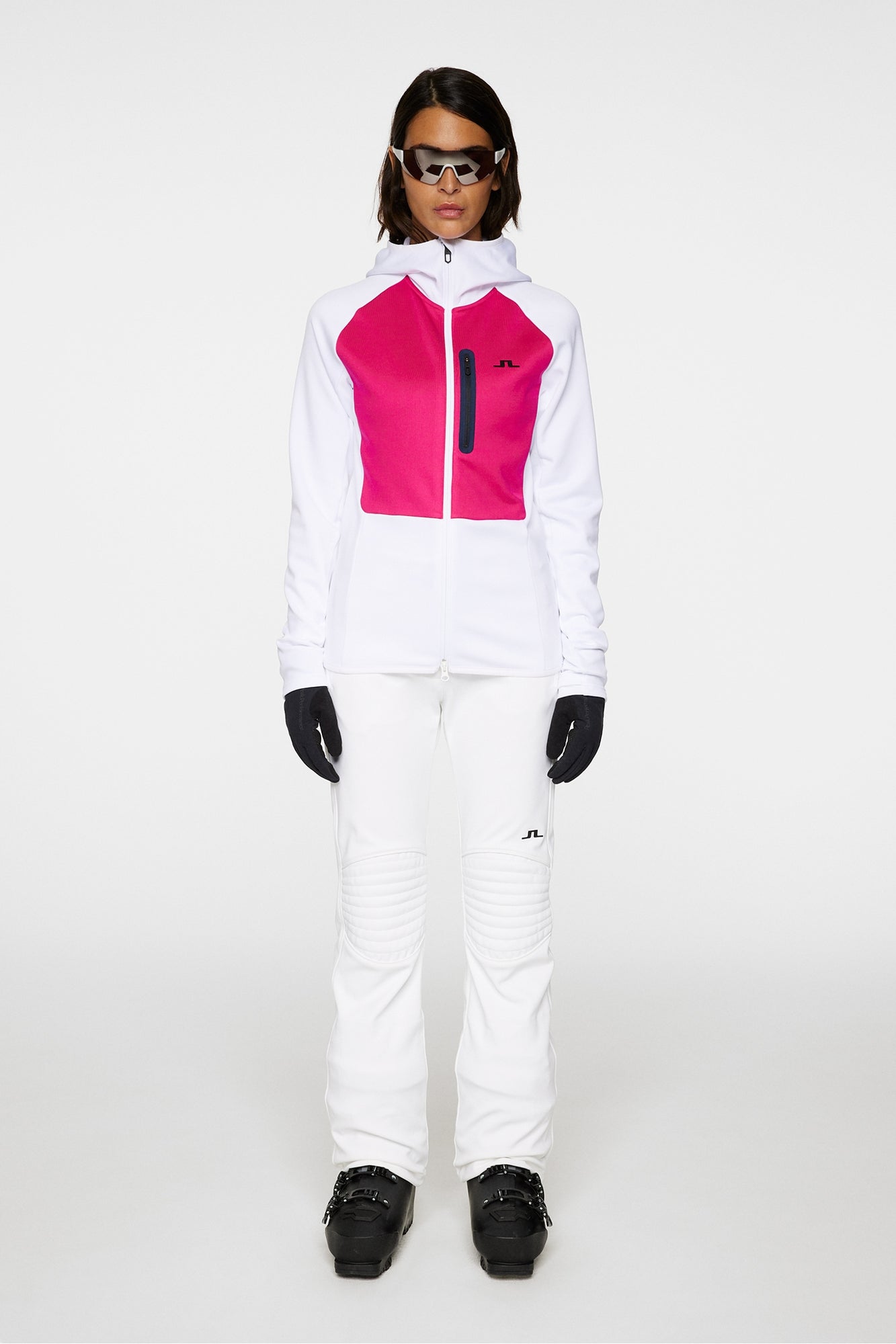 Women | Elana Full Zip Hood | White