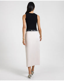 Women | Fitted Micro Rib Tank | Black