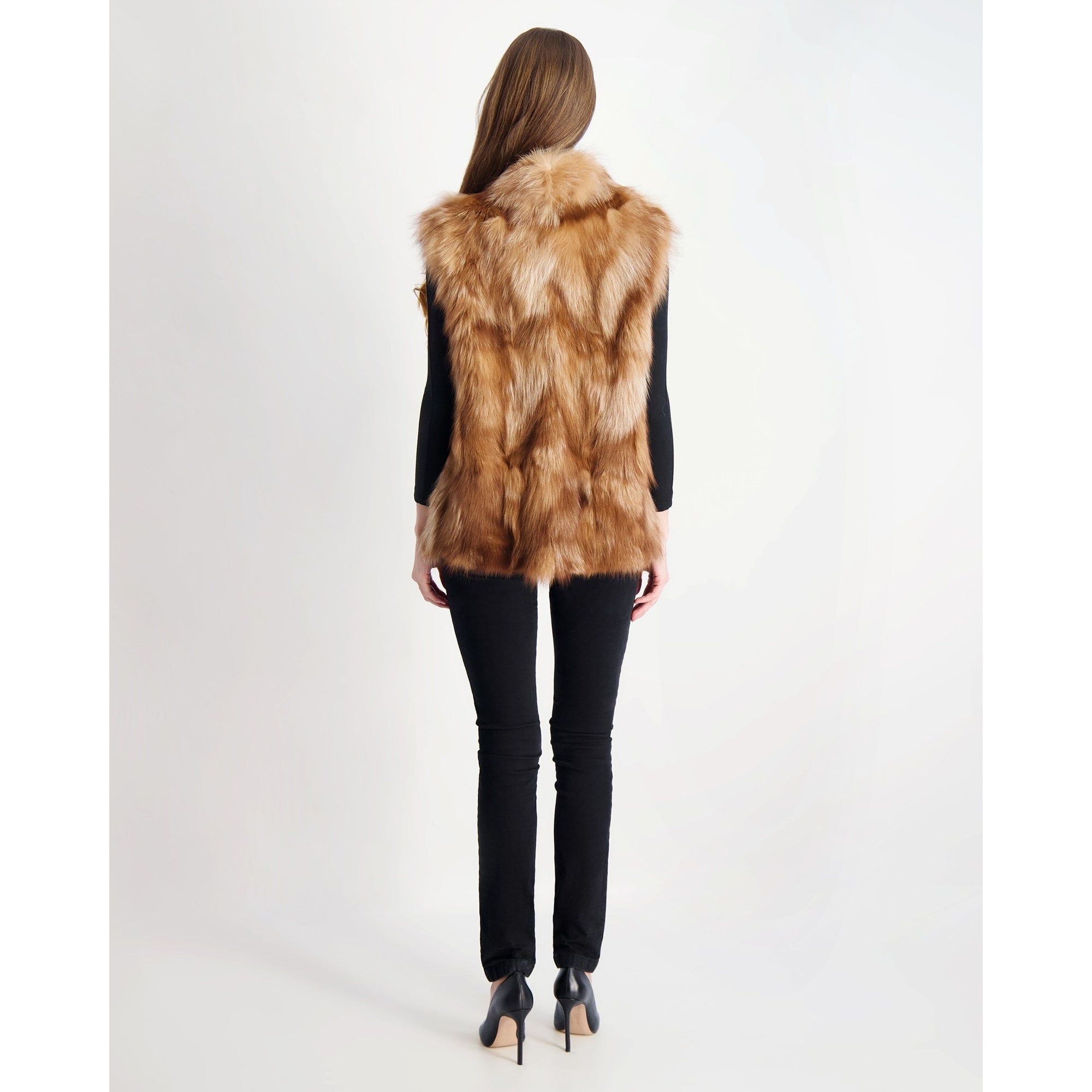 Women | Fox Vest | Crystal