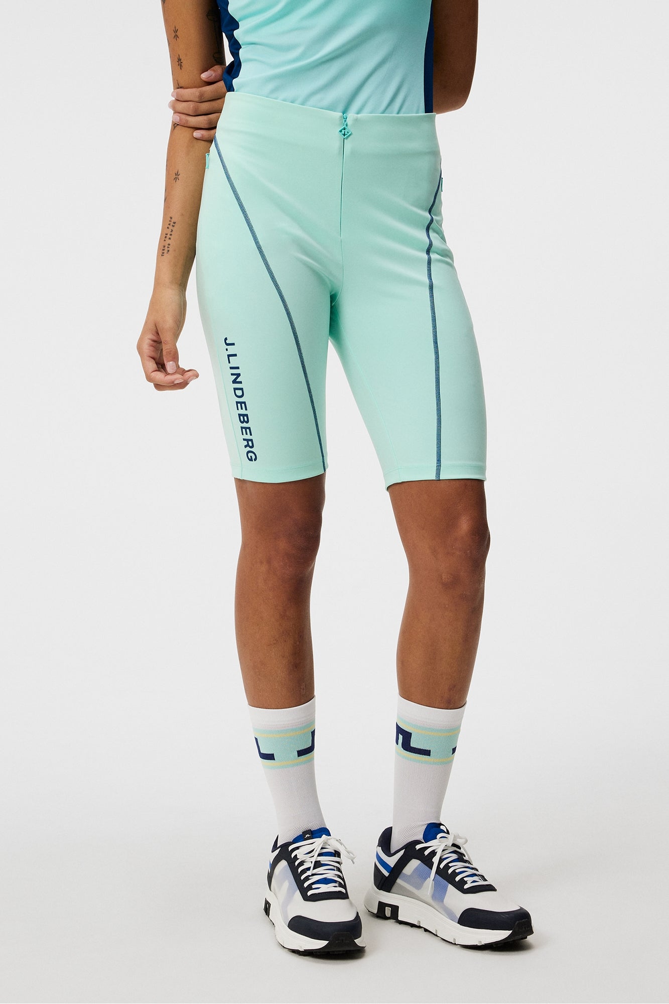 Women | Francesca Short Tights | Aruba Blue