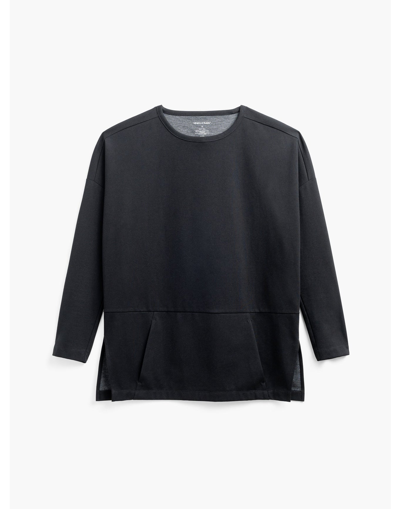 Women | Fusion Double Knit Tunic | Black