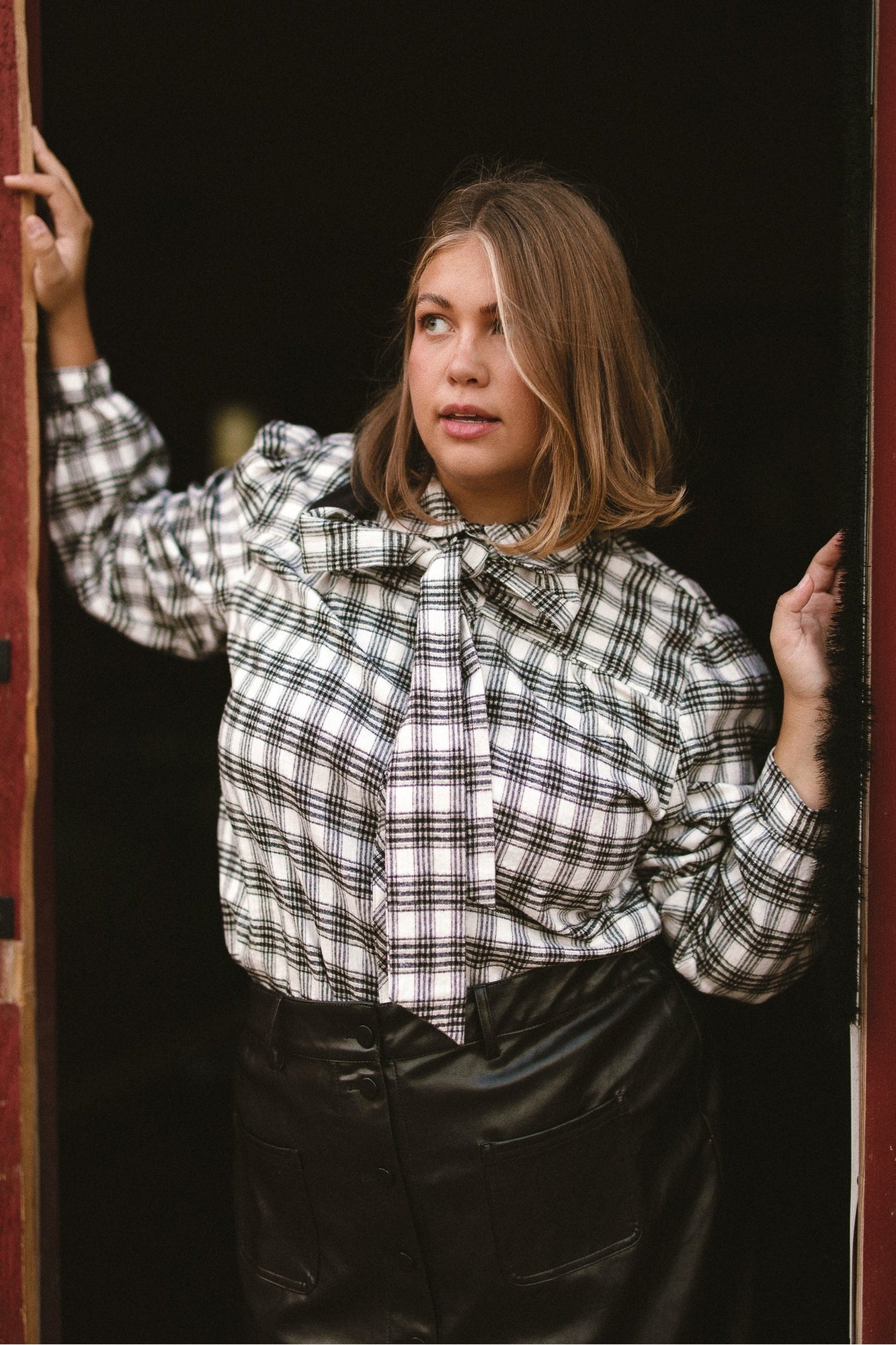 Women | Genevieve Blouse | Multi x Plaid