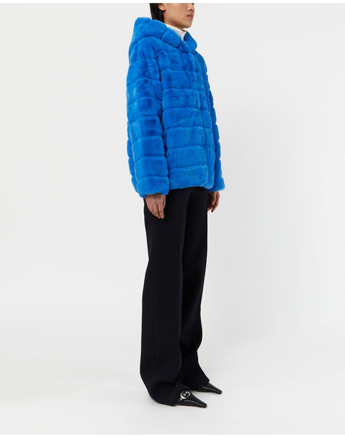 Goldie Coat | Azure Blue