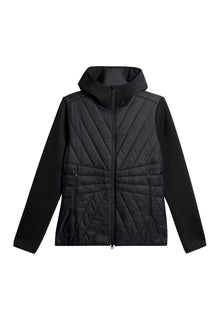 Women | Holma Quilt Hybrid Hood | Black