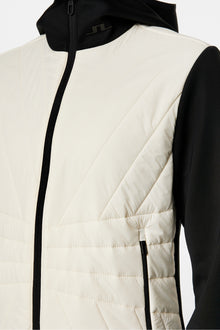 Women | Holma Quilt Hybrid Hood | Whisper White