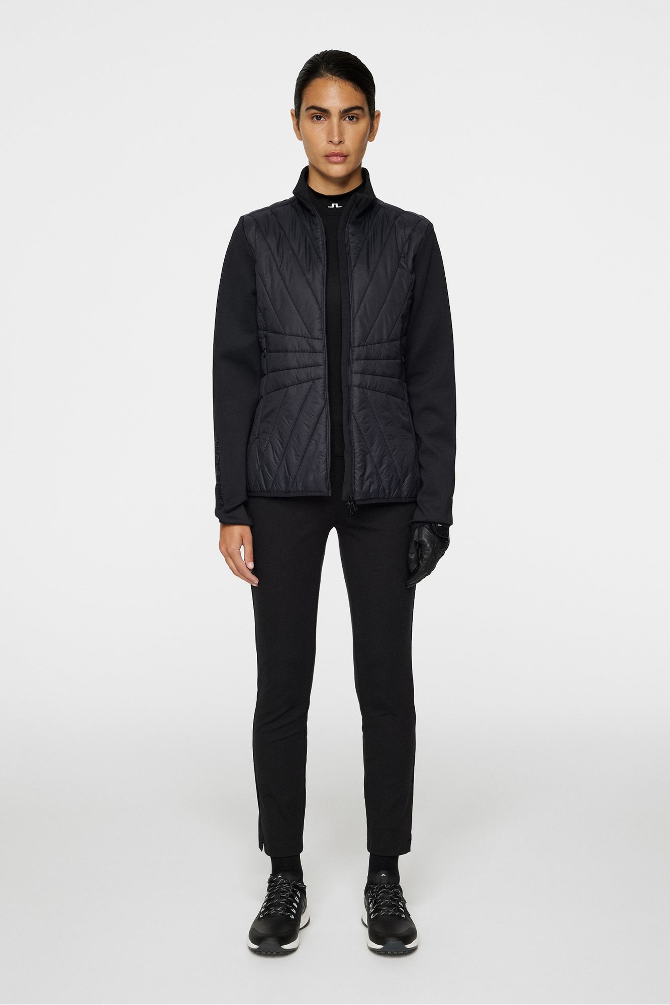 Women | Holma Quilt Hybrid Jacket | Black