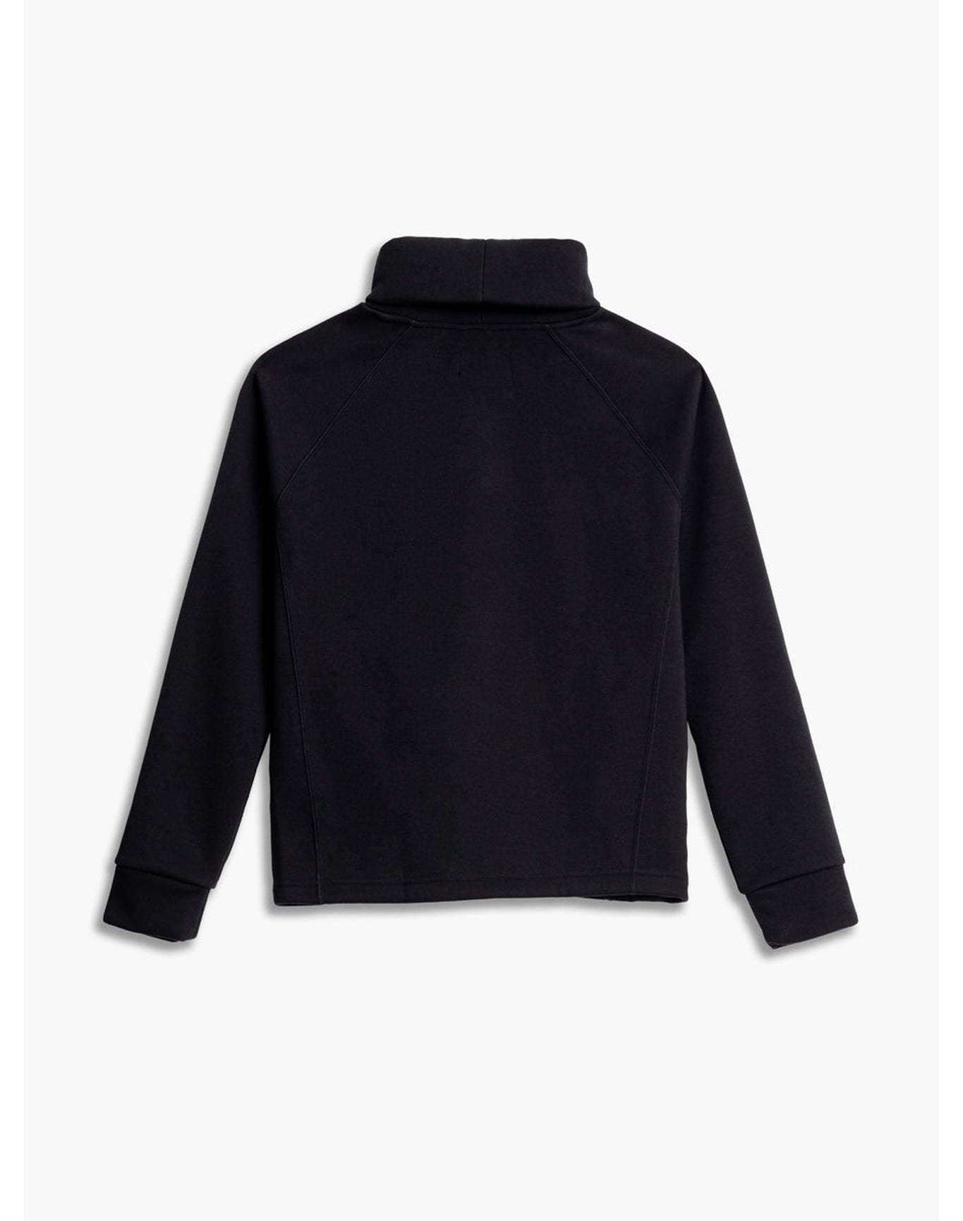 Women | Hybrid Fleece Funnel Neck | Black