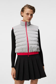Women | Isla Reversible Vest | Silver