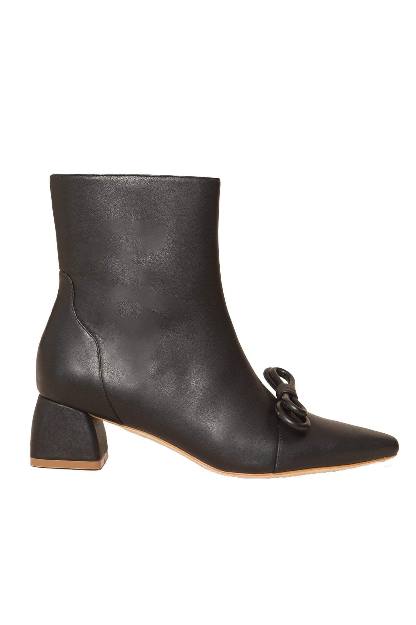 Women | Ivy Bow Ankle Boot | Black