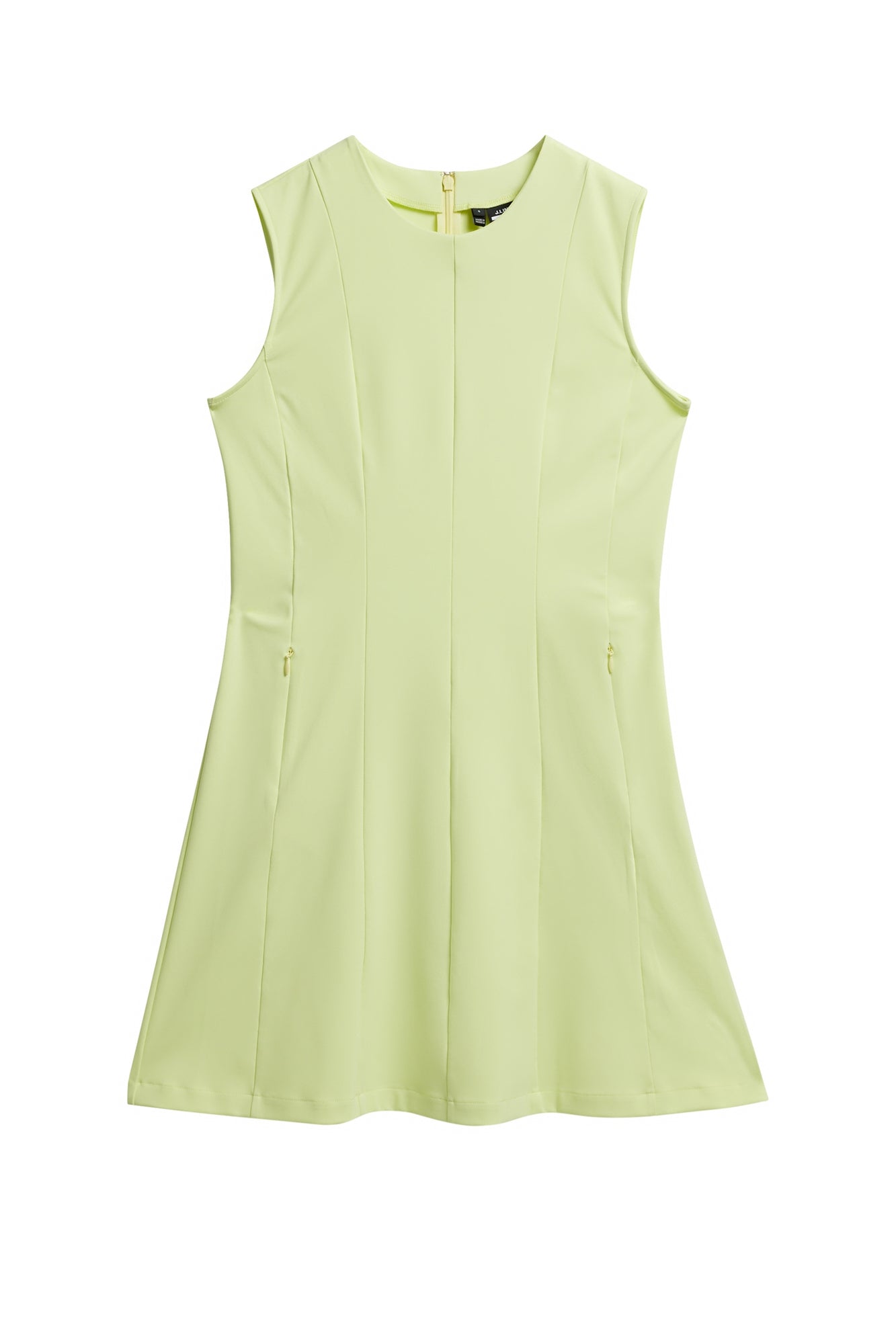 Women | Jasmin Dress | Pale Lime Yellow