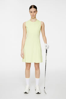 Women | Jasmin Dress | Pale Lime Yellow
