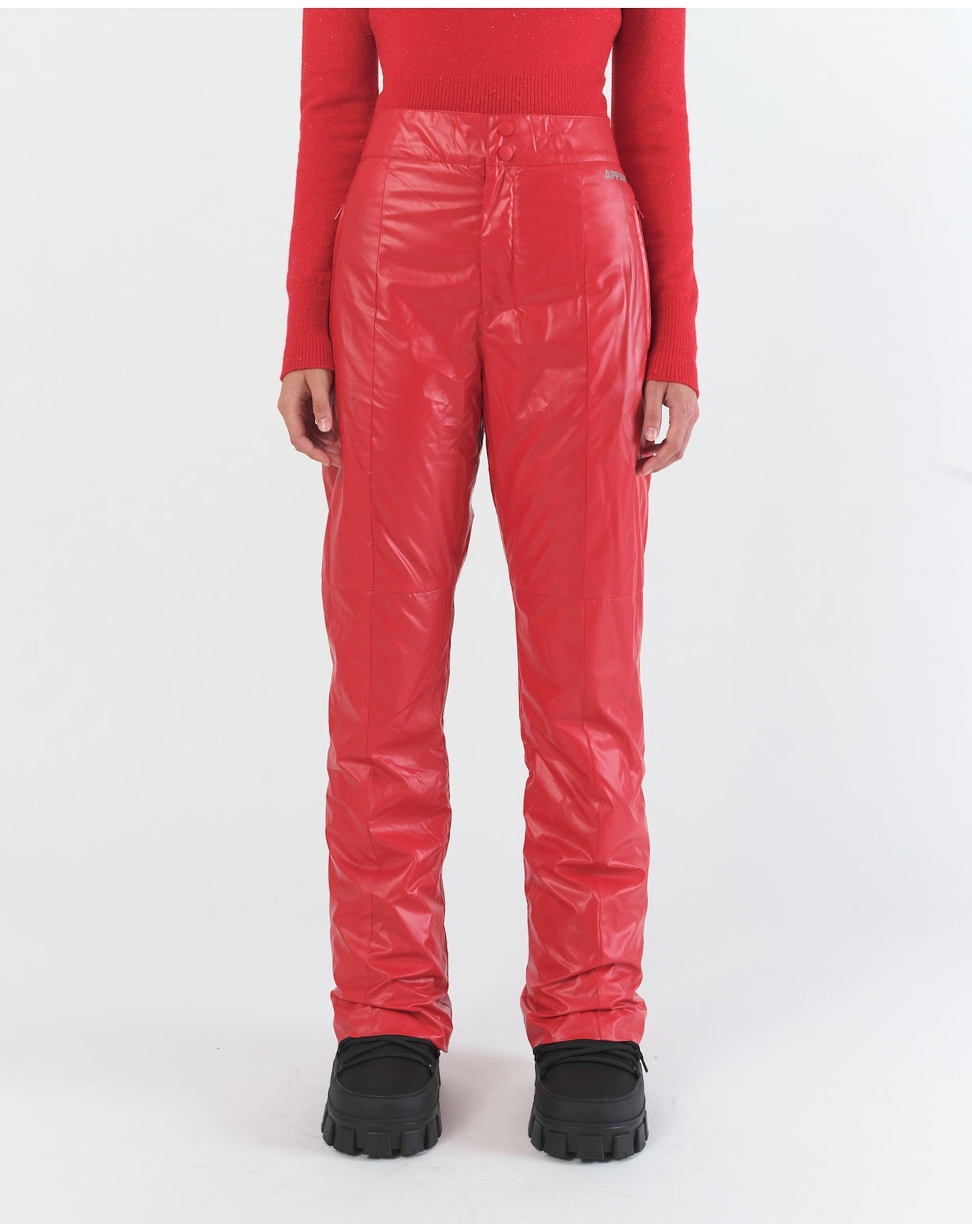 Jo Ski Pants | Cherry Vinyl