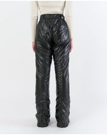 Jo Ski Pants | Noir Vinyl