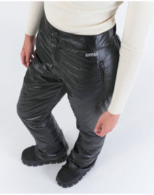 Jo Ski Pants | Noir Vinyl