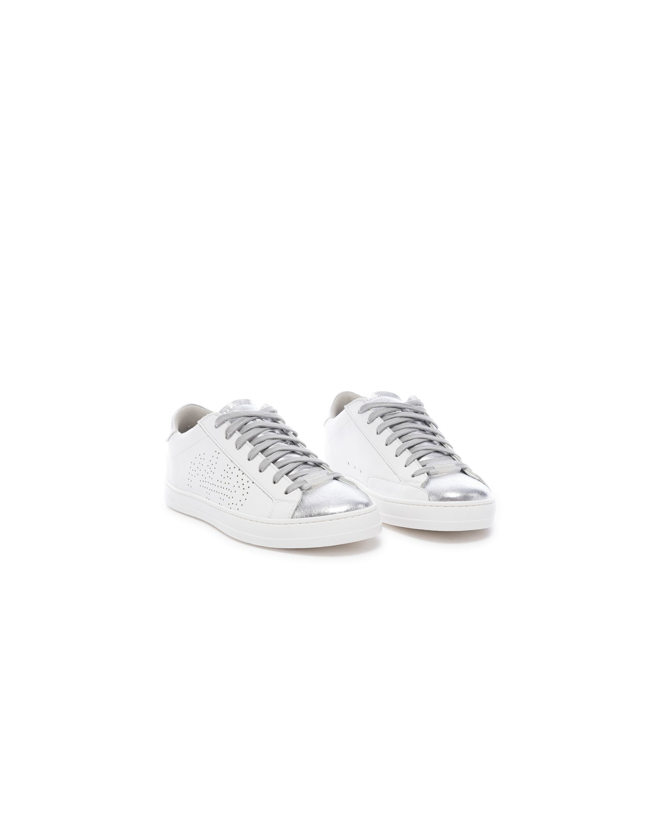 Women | John Recycled | White x Silver