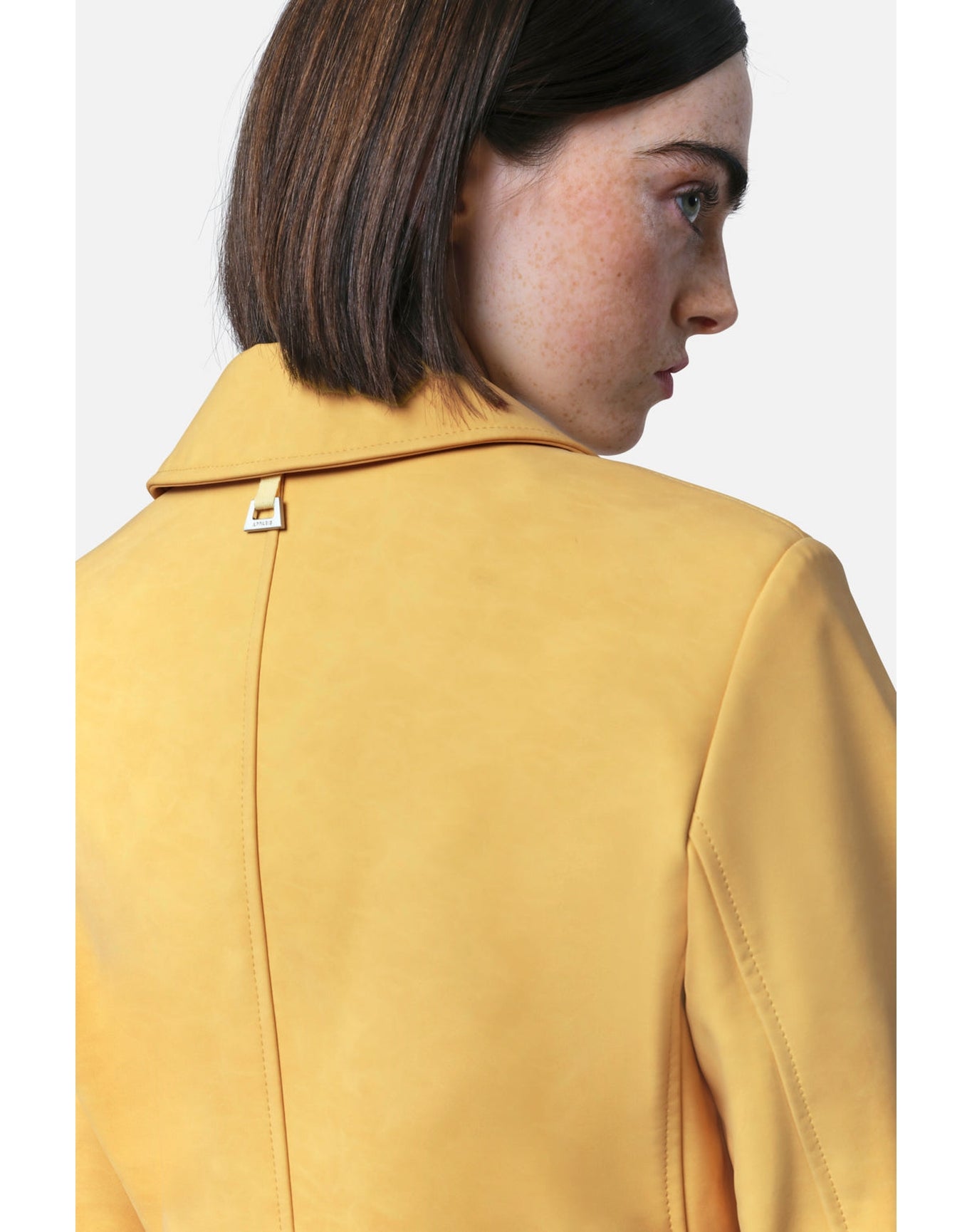 Kelan Vegan Suede Blazer | Cornsilk