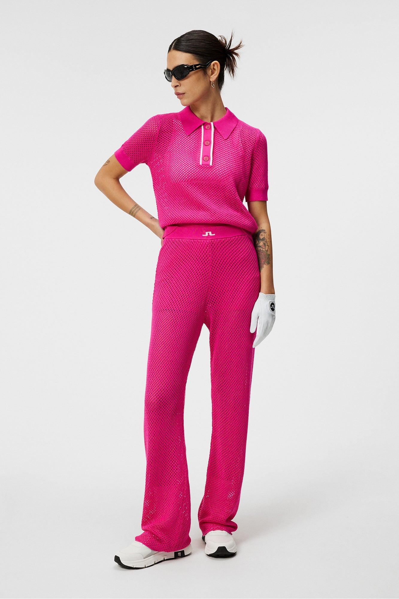 Women | Korine Knitted Pant | Fuchsia Purple